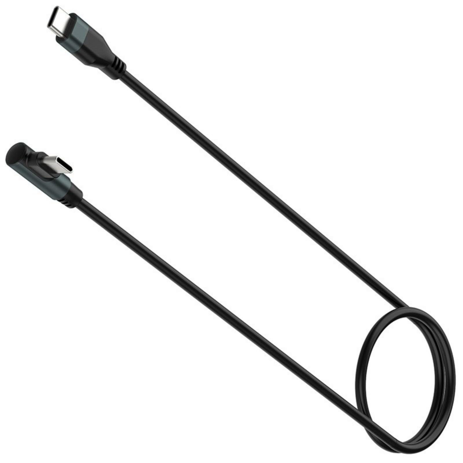 Flexible 1m Bent Charging Wire for Loudspeakers Power Supply to Electronic Accessories