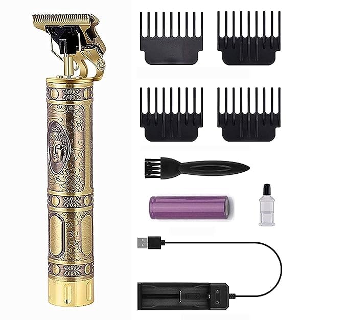 Brentonis Hair Trimmer For Men & women Buddha style trimmer Professional Hair Clipper, Adjustable Blade Clipper, Hair Trimmer and Shaver For Men, Retro Oil Head Close Cut Precise hair Machine-picture-12