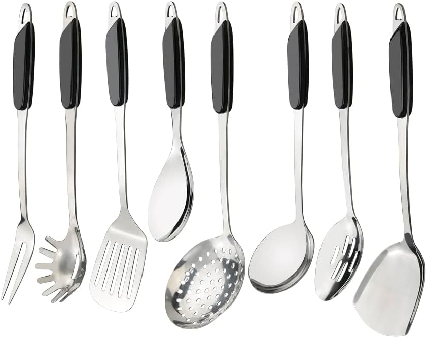 8-piece Stainless Steel Kitchen Cooking Utensils Tool