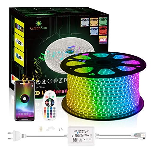 RGB 10 m dimbar LED-remsa, LED-remsa synk med musik, vattentät LED-ljusband med app och Bluetooth-fjärrkontroll, flexibel LED-list för inomhus kök juldekoration utomhus fest