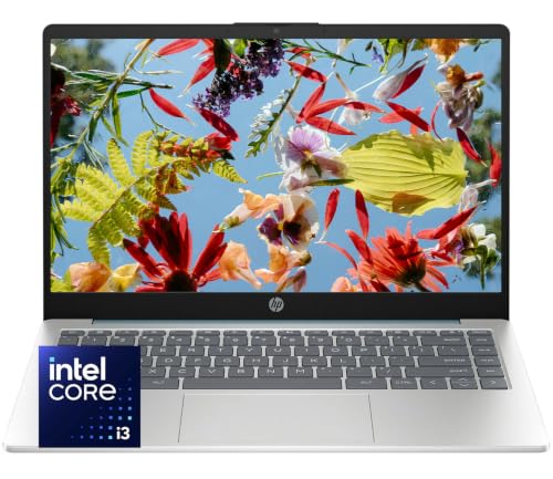 Image of Customized HP 14 inch Laptop • Intel Core i3 CPU • HD Screen • 16GB RAM • 1TB SSD • Windows 11 Home • Up to 10.75 Hours of Battery Life • HP Superspeed USB C • FHD Webcam