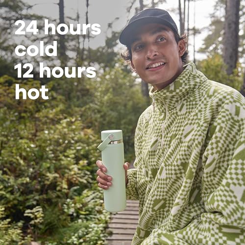 image for Hydro Flask Water Bottle - Insulated Stainless Steel - Wide Mouth Flex