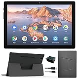 Tablet 10.1 Inch Android 10.0, 4GB+64GB/ 128GB Extend Octa-Core 1.6 GHz Processor Tablets,13MP Rear Camera, Bluetooth 5.0, Wi-Fi, GPS + Tablet with Keyboard Case. (64G)