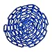 US Weight Chainboss Blue Plastic Safety Chain with Sun Shield UV Resistant Technology - 100 ft