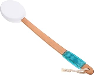 Beavorty Escova De Esponja Escova De Banho Escova De Banho Esponja De Limpeza Escova De Dupla Face Esponja De Bucha Para Chuveiro Aplicador De Loção Esponja De Chuveiro Escova De Costas