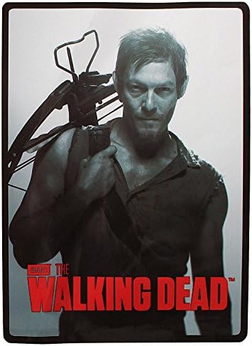 Rabbit Tanaka The Walking Dead Daryl Dixon Soft Fleece Throw Blanket 46" x 60"