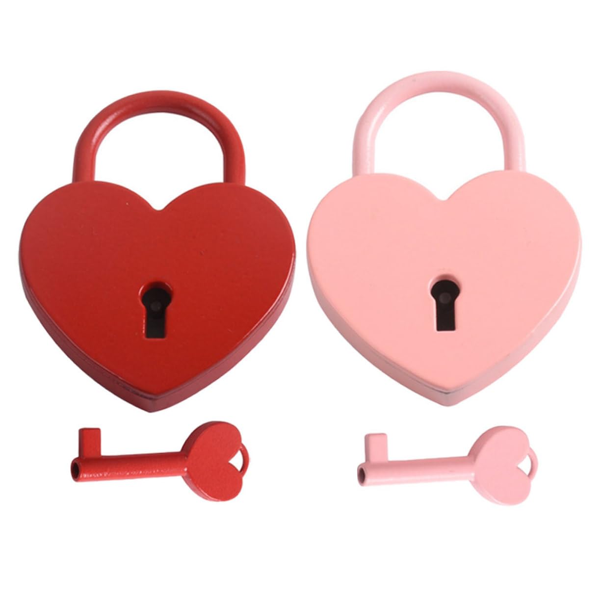 SHINEOFI 6 Set Cuore per Valigia e Sicurezza Bagagli e Viaggio Compatto e Resistente