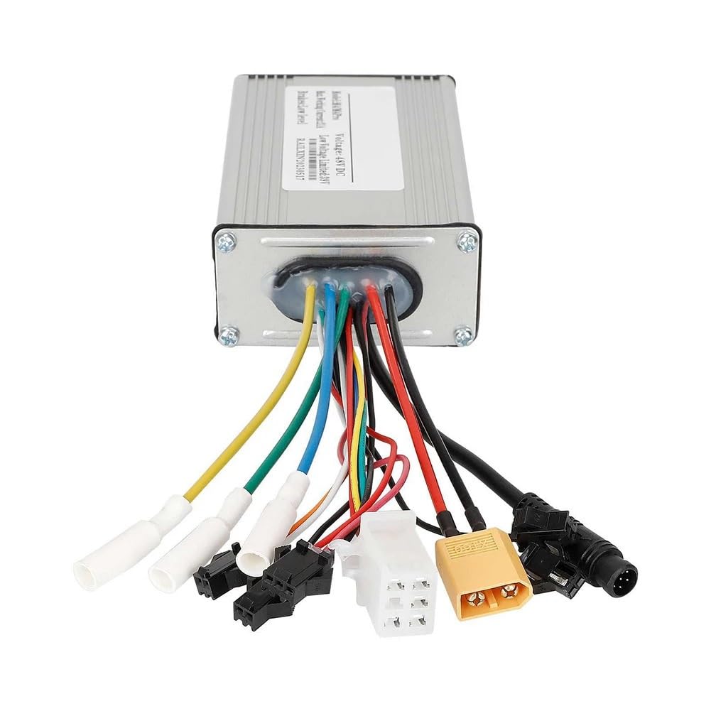 XIBANY Motorized Scooter Electric Scooter Controller for Kukirin M4/M4Pro Universal 48VDC Controller Replacement Electric Scooter Accessories Motorized Scooter