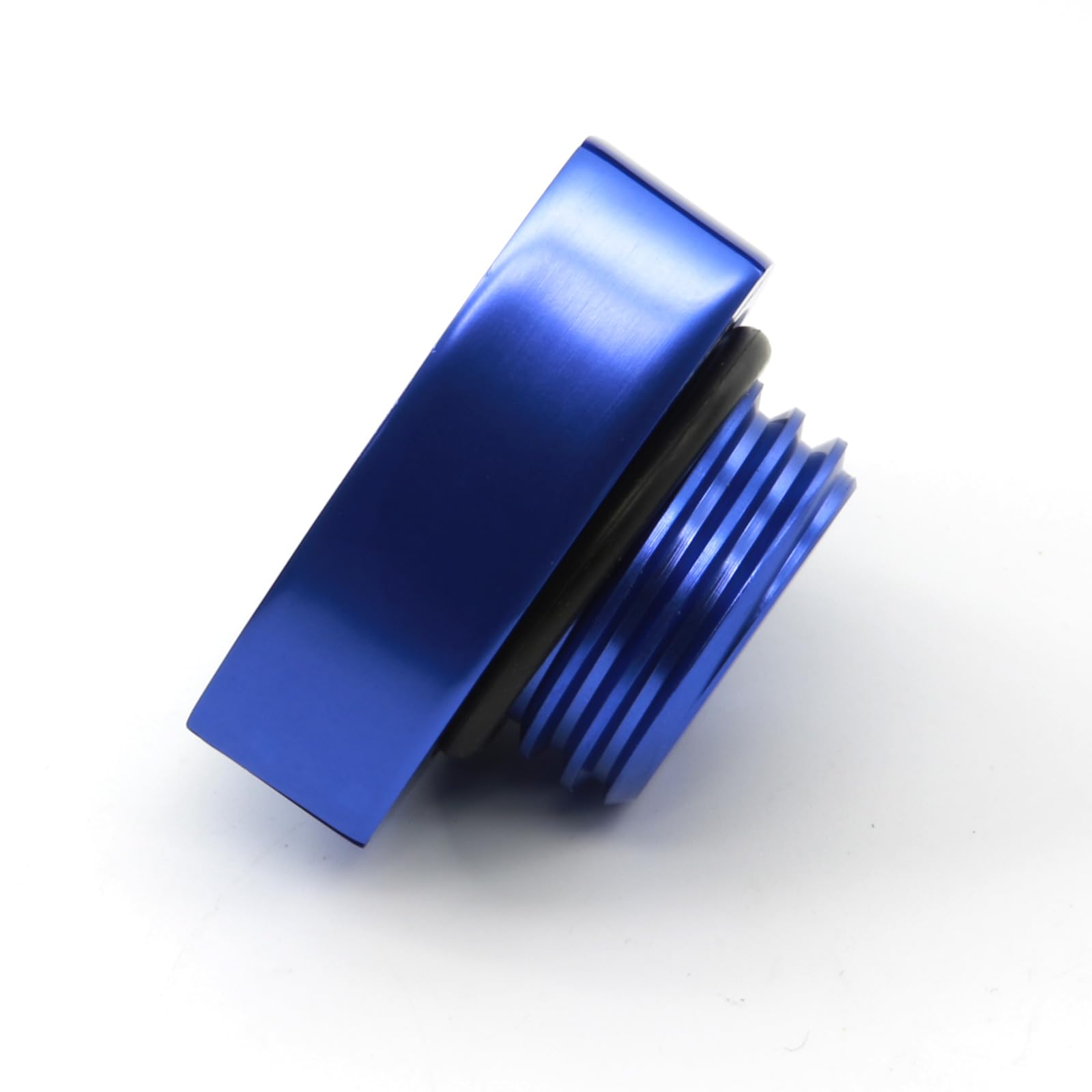 Aluminum Rotor Oil Cap - Anodized Blue, 55mm, Fits RX-7 & Early RX-8 Models