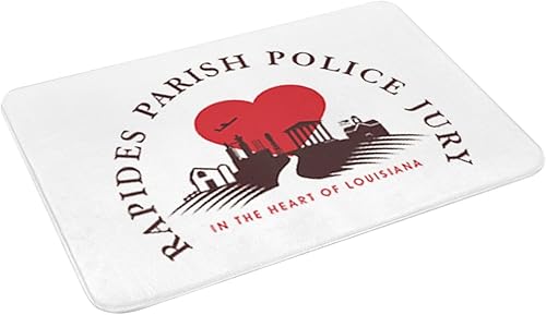 Miniatura 4 de Rapides - Tapete de baño con bandera parroquial, antideslizante, de 16 x 24 pulgadas, tapete para puerta de cocina