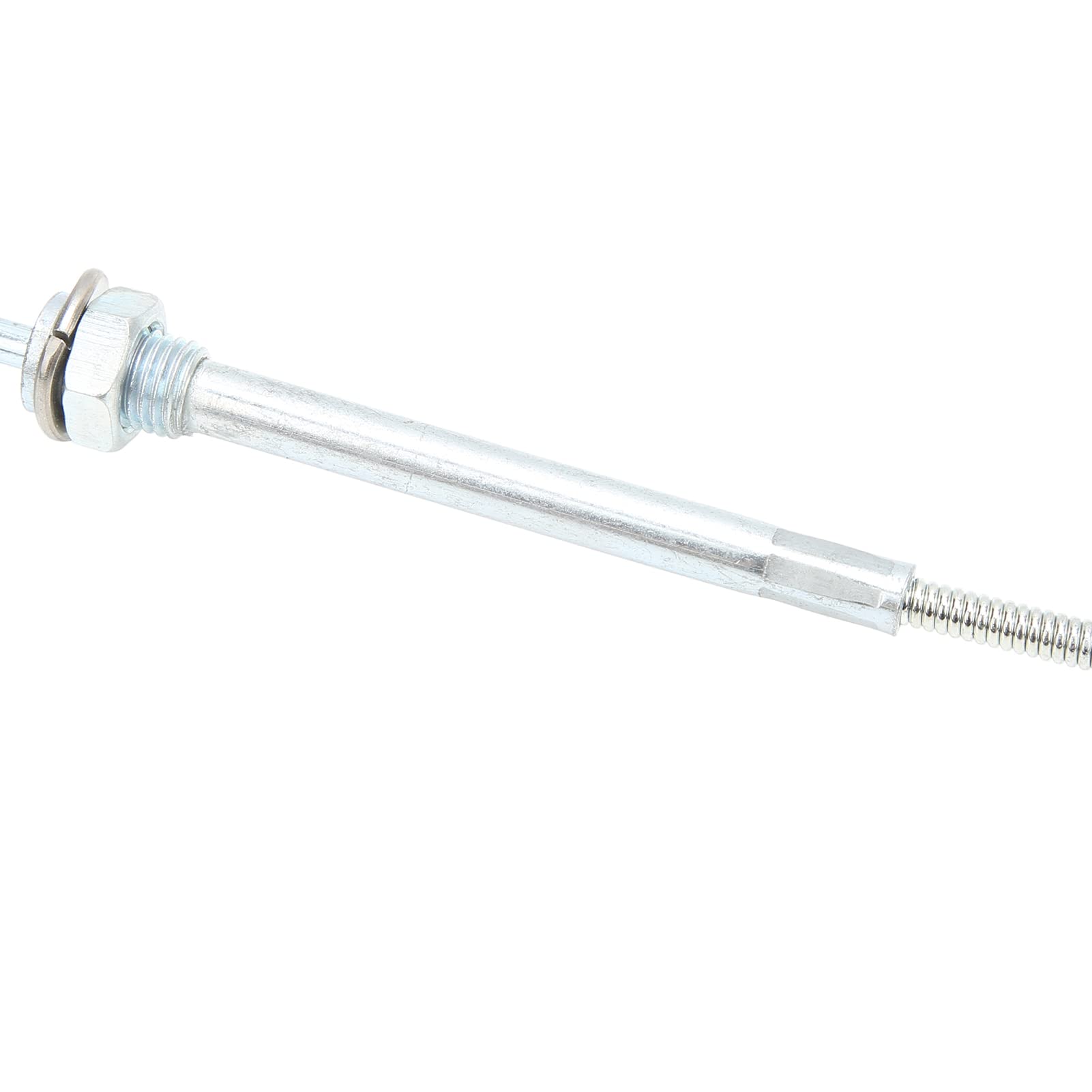 Cavo dello starter, cavo professionale di controllo dello starter in acciaio inossidabile e cromo, 6 piedi di sostituzione del cavo di controllo dello starter del carburatore universale, per motori