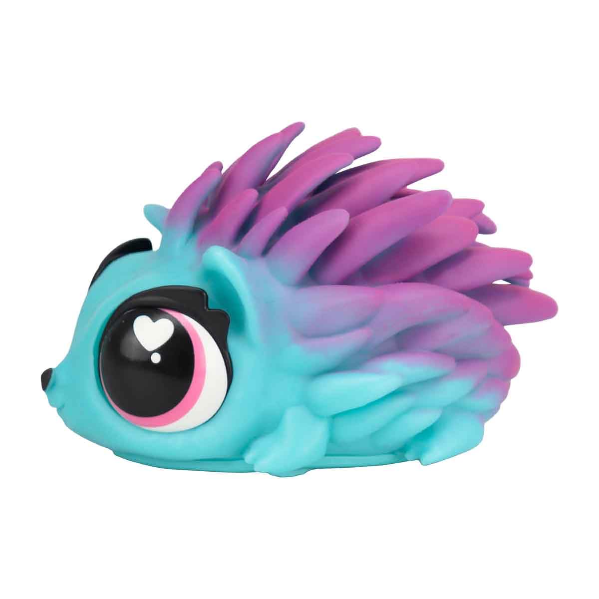 Jiggly Pets by Eolo My Spike Pet Azul, Spiky The Hedgehog, Erizo Interactivo, Mascota blandita Que Canta, Camina, Rueda, Corre, con música, Juguete para niños y niñas Desde 4 años, Famosa (JGG02200)