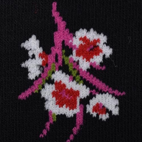 kate spade new york Women's 3-Pack Fall Garden Crew Socks, Soft & Comfortable3