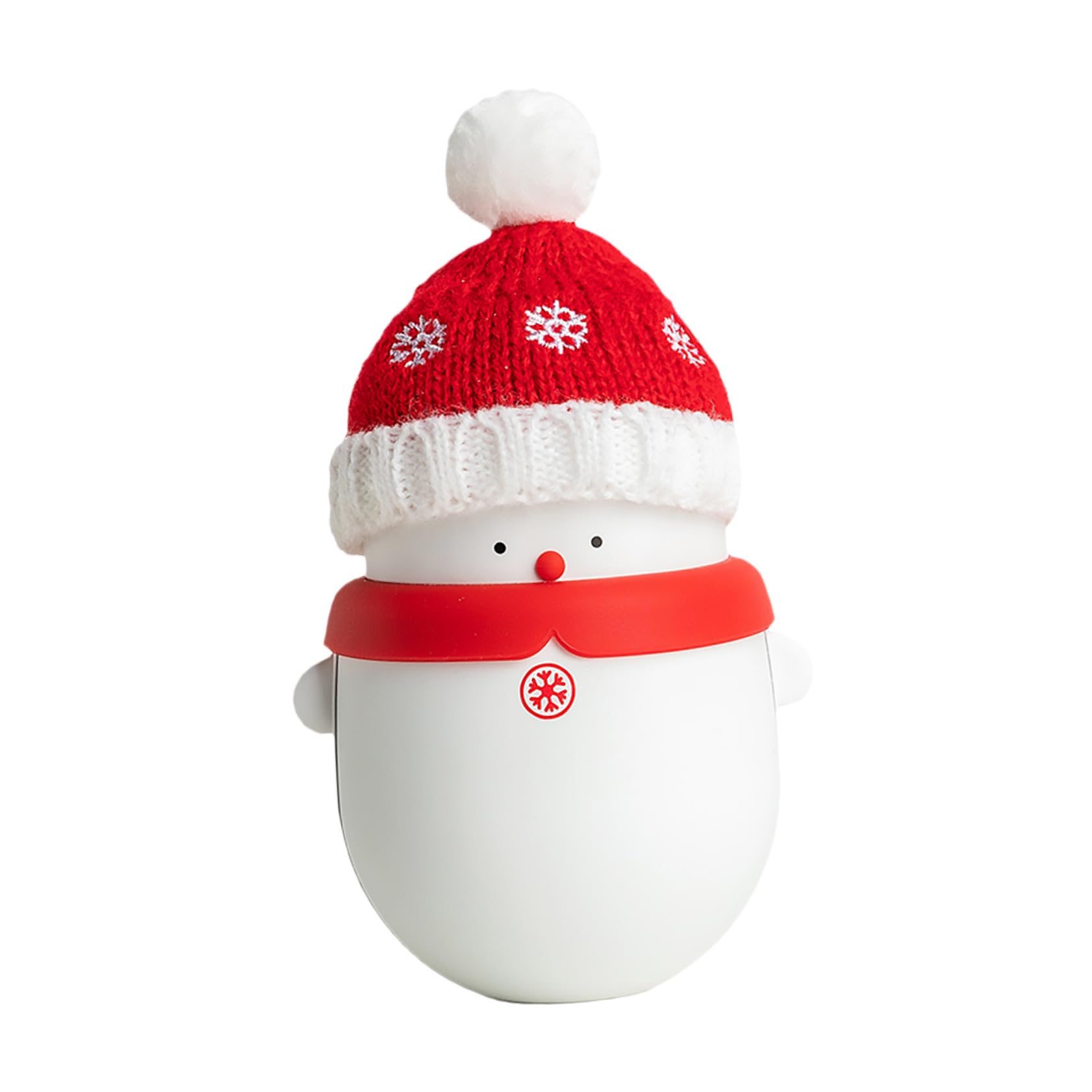BESPORTBLE 1pezzi Scaldamani Elettrico USB Forma di Pupazzo di Neve Power Bank USB Ricaricabile Scaldamani Portatile Multifunzione per Uso Durevole e Calore