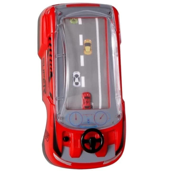 SHIFUNI Adventure Game Car Racing Machine, Hand-Held Portable Car Game, Portable Racing Game Kids Steering Wheel Toy for Kids