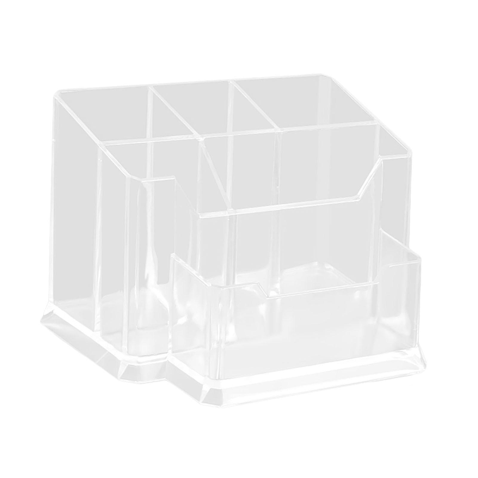 Support pour Cartes de Visite en Acrylique Transparent pour Bureau avec Râtelier de Bureau et Présentoir de Cartes de Nom pour Réceptions d'Hôtel, 5 pièces