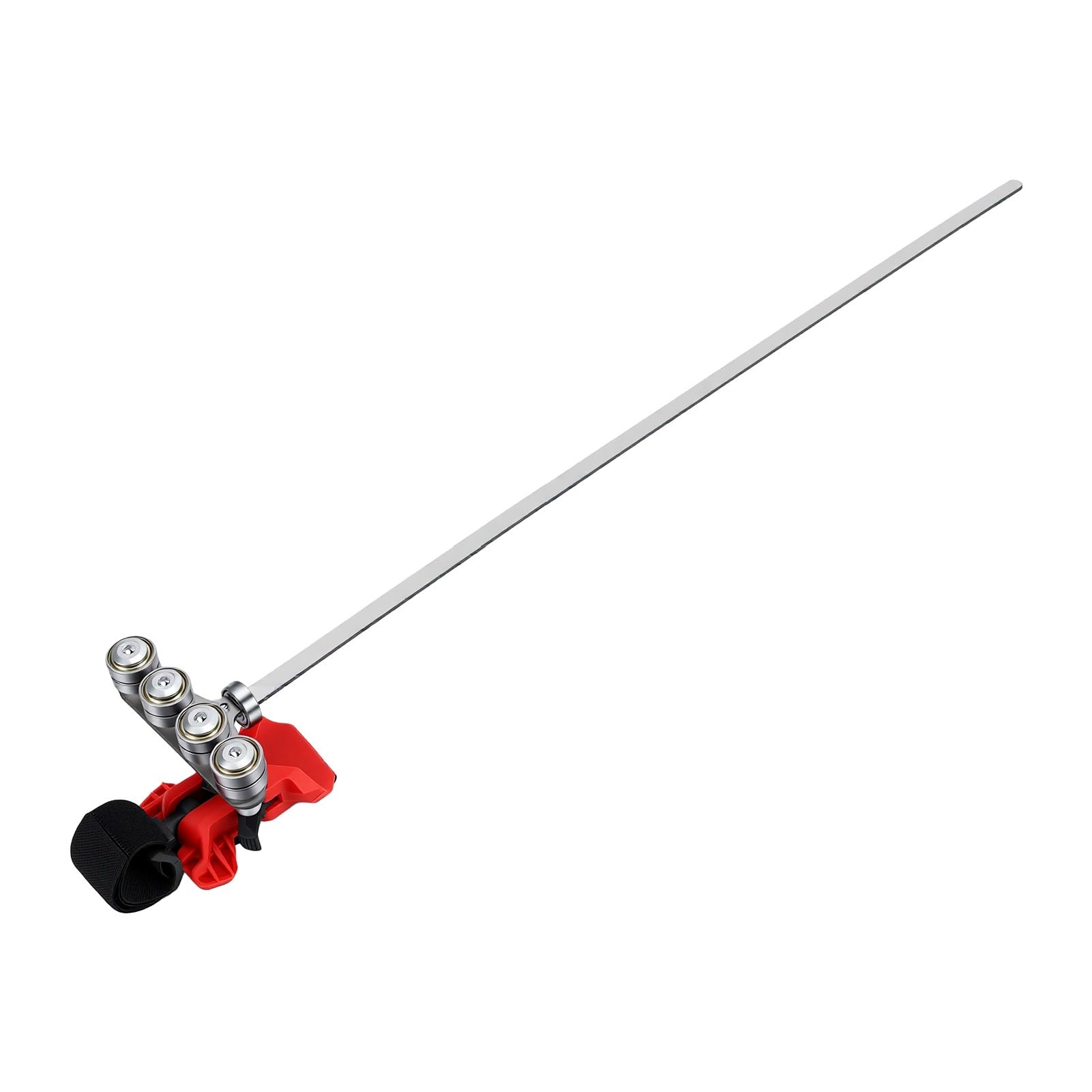 Generic Guía de Sierra Circular de Acero Inoxidable de 24 Pulgadas con Hebilla de Cintura Ajustable para Corte Preciso de Madera, Plástico y Metal, Ideal para Principiantes