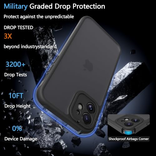 Image of iPhone 12mini Case,Translucent Matte(Black)