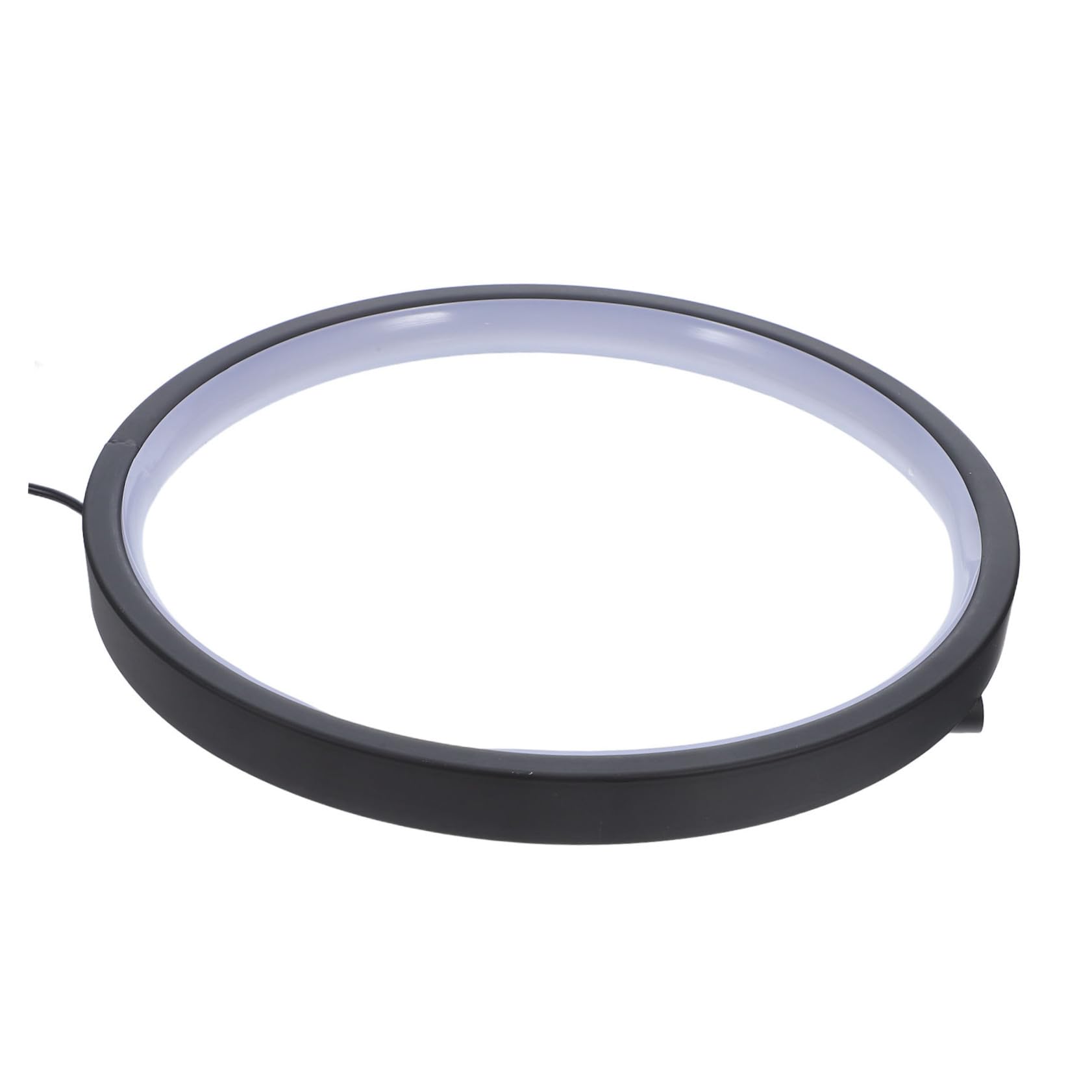 Anneau Lumineux LED POPETPOP avec Porte-Cascade de Fumée et Brûleur Aromathérapie Table