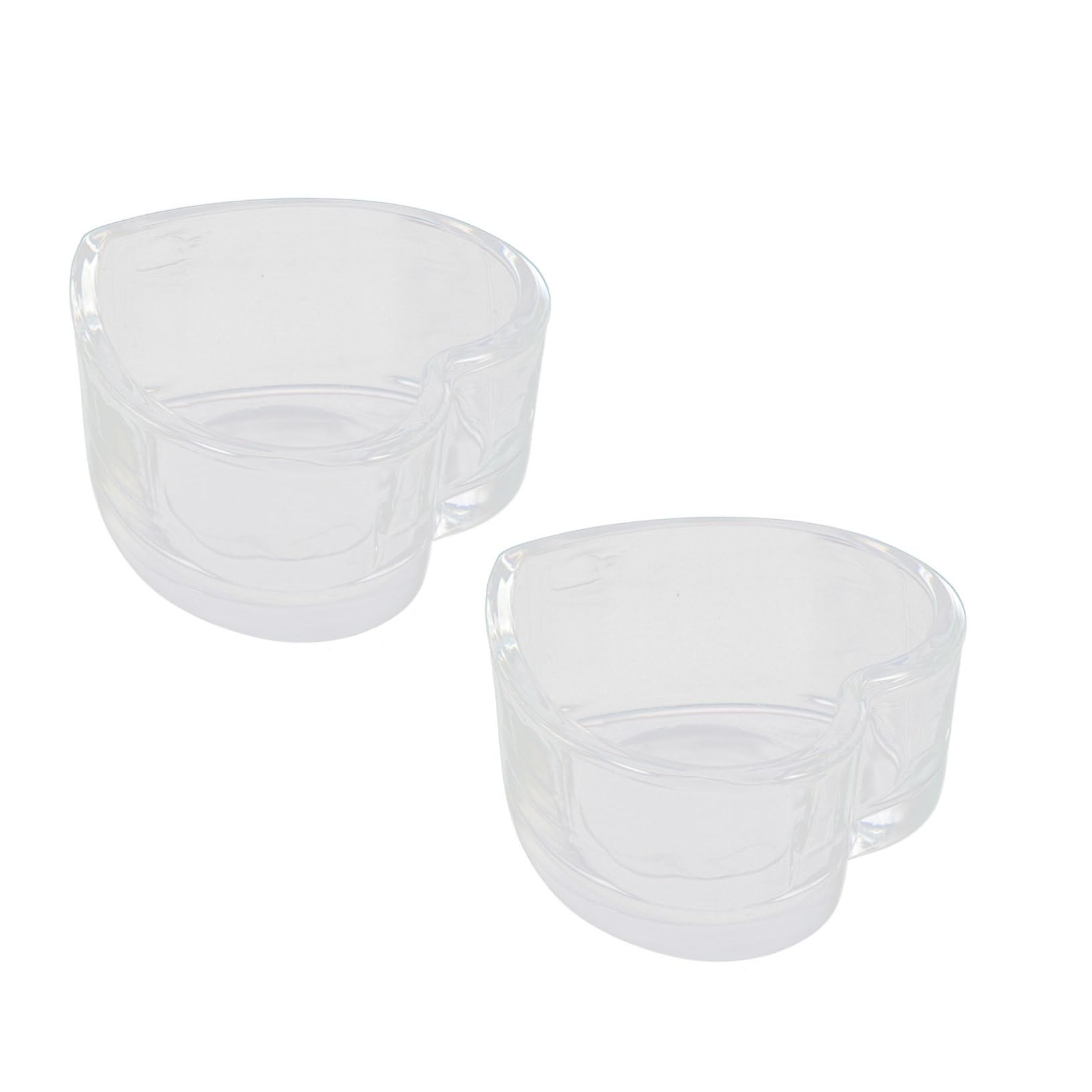 SUPVOX 8 Pz Ciotola Per Cibo Per Criceti Cavia Accessori Per Terrari Ciotola Per Topi Ciotola Per Cibo Per Porcellini D'india Ciotola Di Cibo Faraona Cibo Per Topi Transparent Bicchiere