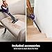 Shark Lift-Away Upright Vacuum with Powerfins, Self-Cleaning Brushroll, Anti-Allergen Complete Seal Technology, No Hair Wrap, LED Headlights, and Advanced Swivel Steering, Eggplant, ZD201