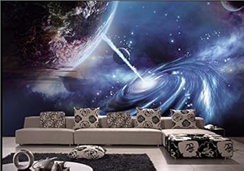 Weaeo Personalizzato Murale Carta Da Parati 3d Foto Universo Pianeta Nello Spazio Esterno Decor Pittura 3d Murales Carta Da Parati Per Pareti Soggiorno 3d 280x200cm Amazon It Fai Da Te