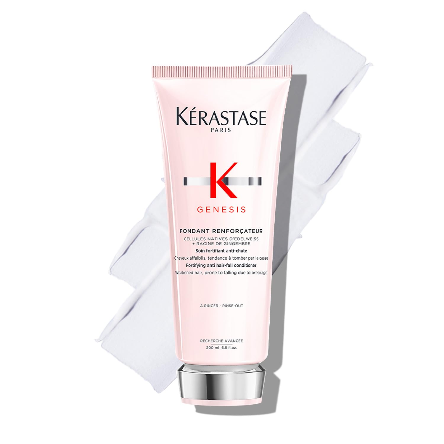 Genesis Hair Fall Conditioner 200ml | Anti-Hair Fall Conditioner Suitable for All Hair Types | Infused with Ginger Root and Edelweiss Native Cells