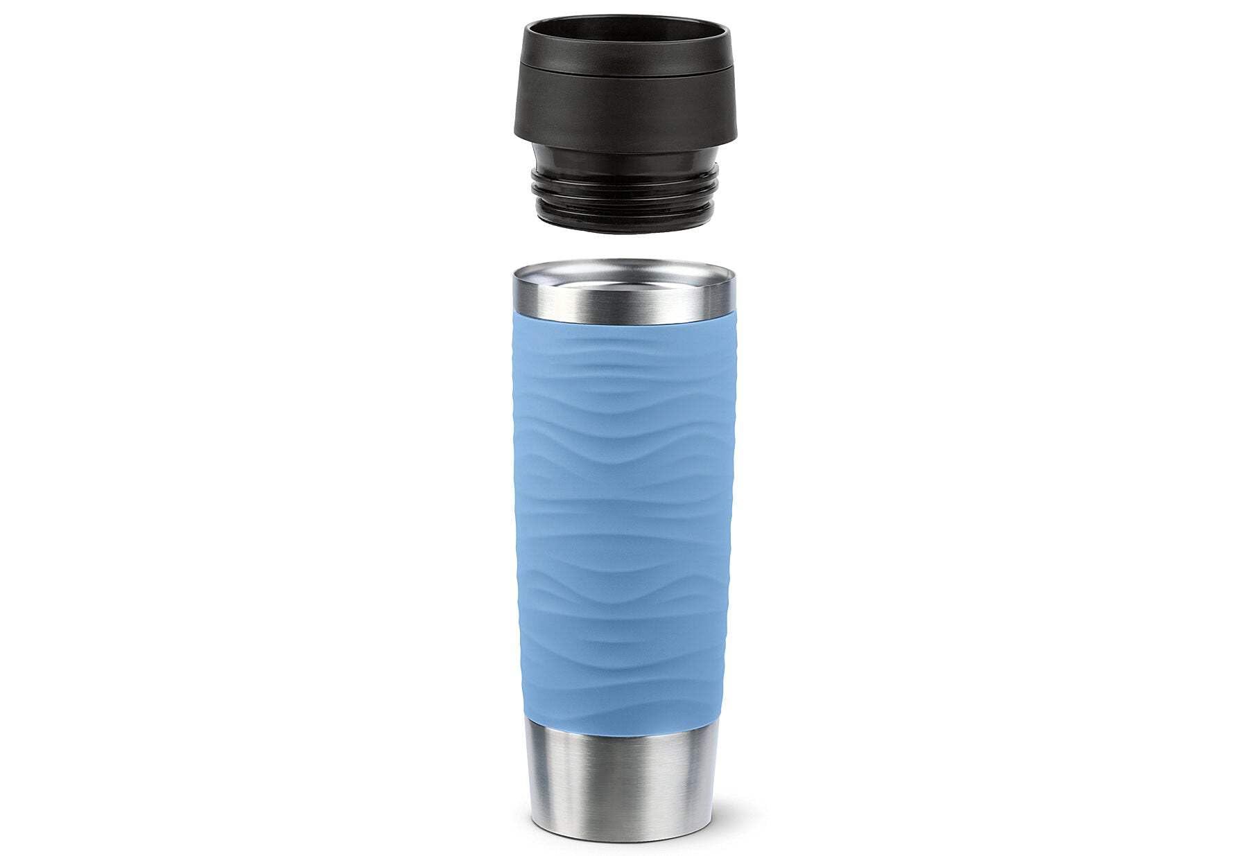Emsa N2011000 Travel Mug Waves Mug Isotherme Blanc 0.36 Litres
