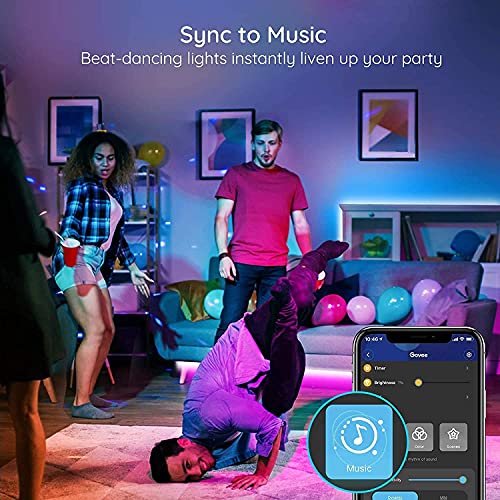 Image of DAYBETTER Smart Wi-Fi RGB Rope Led Strip Light 300 Led Compatible with Alexa Google Assistant, App Control Lighting Kit, Music Sync Color Changing Lights (5 Meter) | VD-N-34