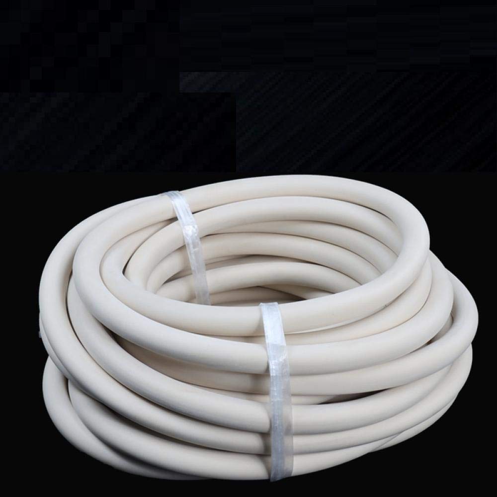 Tubo de goma, tubo de vacío de succión de esmalte, tubo de goma blanco para experimentos, 2/3/4/5/6/8 / 1619mm-50 * 80 mm * 2 m