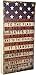 Primitives by Kathy Rustic Patriotic Box Sign, 9 x 18-Inches, Pledge to The Flag