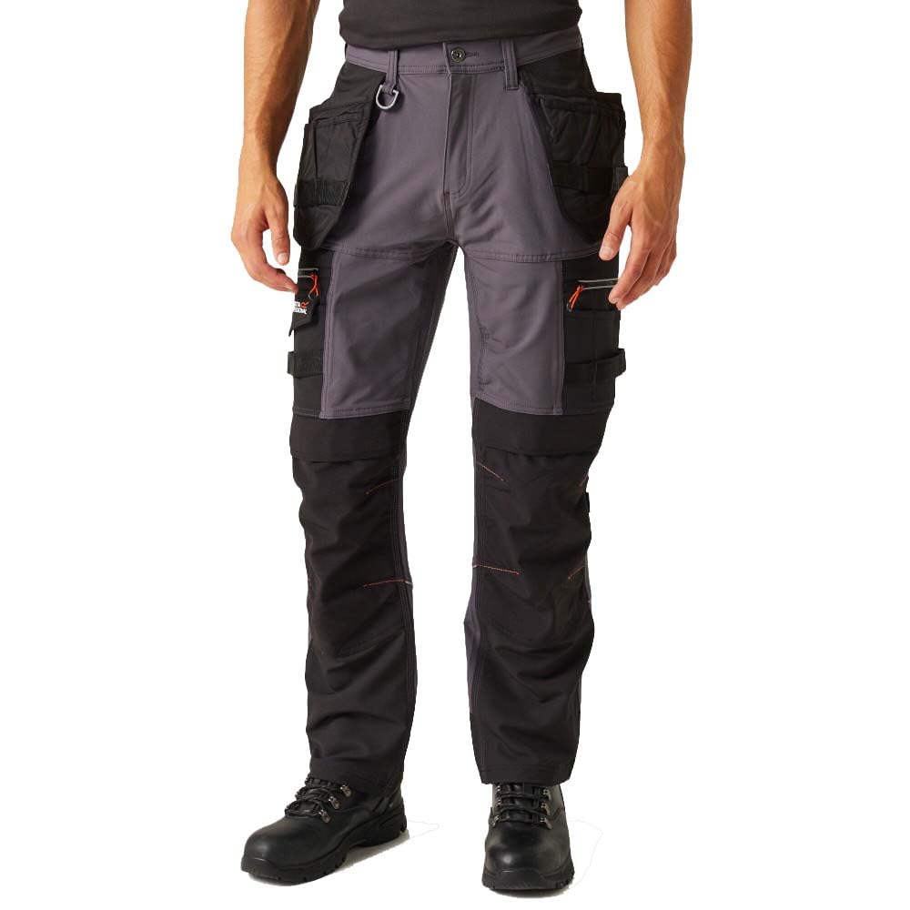 Regatta Professional Infiltrate Stretch Holster Trousers Grey from B&Q