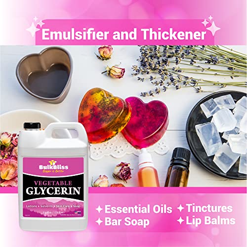 BulkBliss Vegetable Glycerine Food Grade, NonGMO For