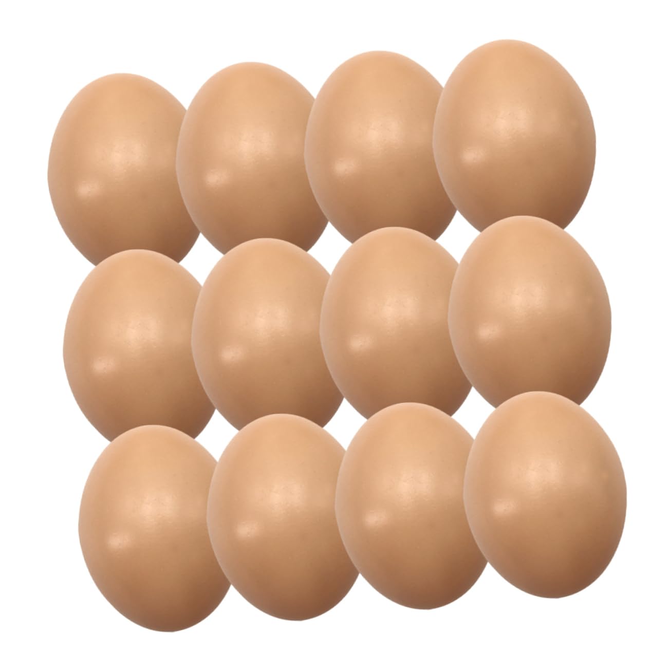 Cabilock 24pcs Blank Fake Eggs for Easter Decoration Realistic Simulation Eggs for Creative Crafts for Use for Home Decor and Spring Celebrations