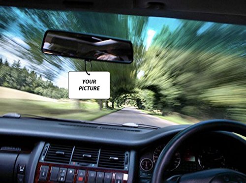 Custom Picture Car Air Freshener - Landscape (Custom Photo Image/Anniversary/Wedding/Valentine’s Day/Fun Gift/Secret Santa/Unique Novelty Scented Gift)