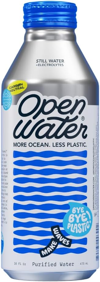Still 16oz bottles (2 cases, 24 bottles) - Sustainable Aluminum Bottled Still Water With Electrolytes - 7.0 pH Balanced BPA-Free Ultra-Purified Water
