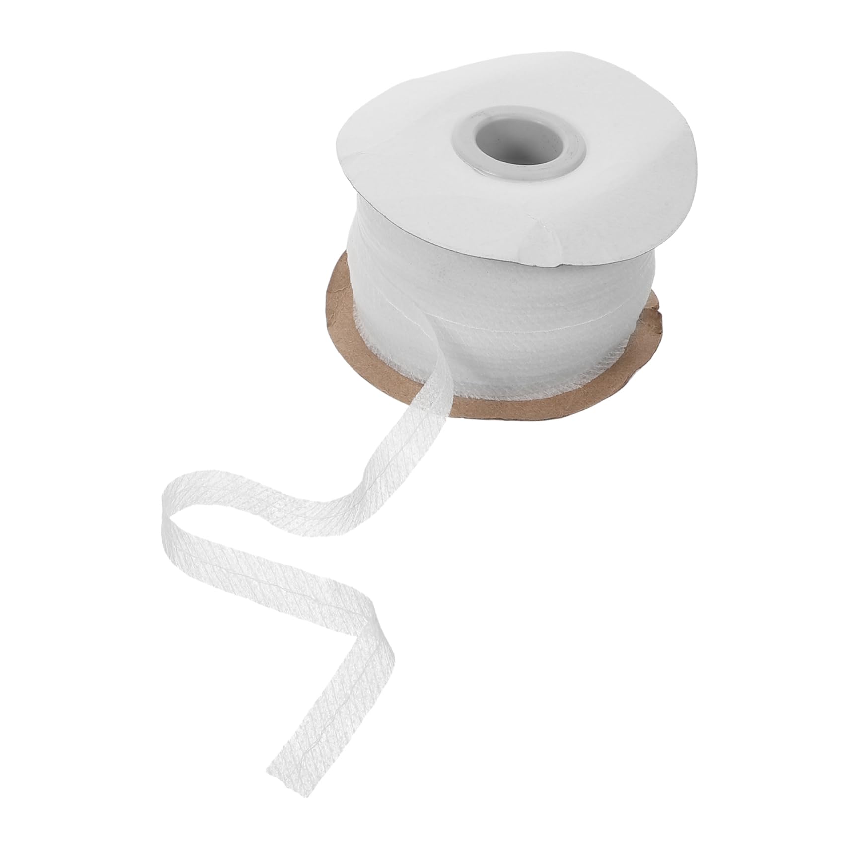 Operitacx 5rollos Entretela Termoadhesiva De No Tejido Tira De Interfacing Fusible Para Costura Metros De Forro Elástico Para Ropa y Manualidades