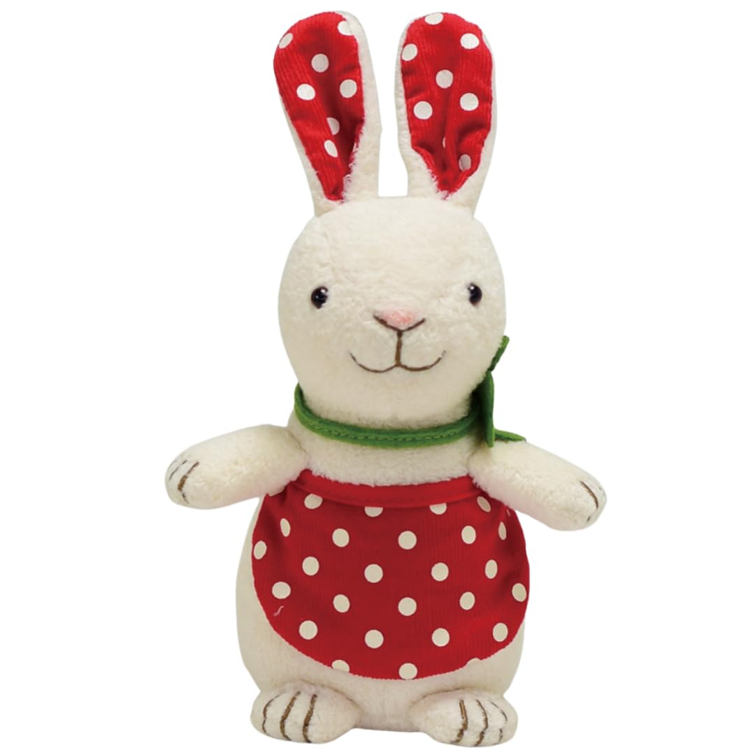 Amazon.co.jp: 童心 ぬいぐるみ ウサギのポルカ Sサイズ 16cm グッド