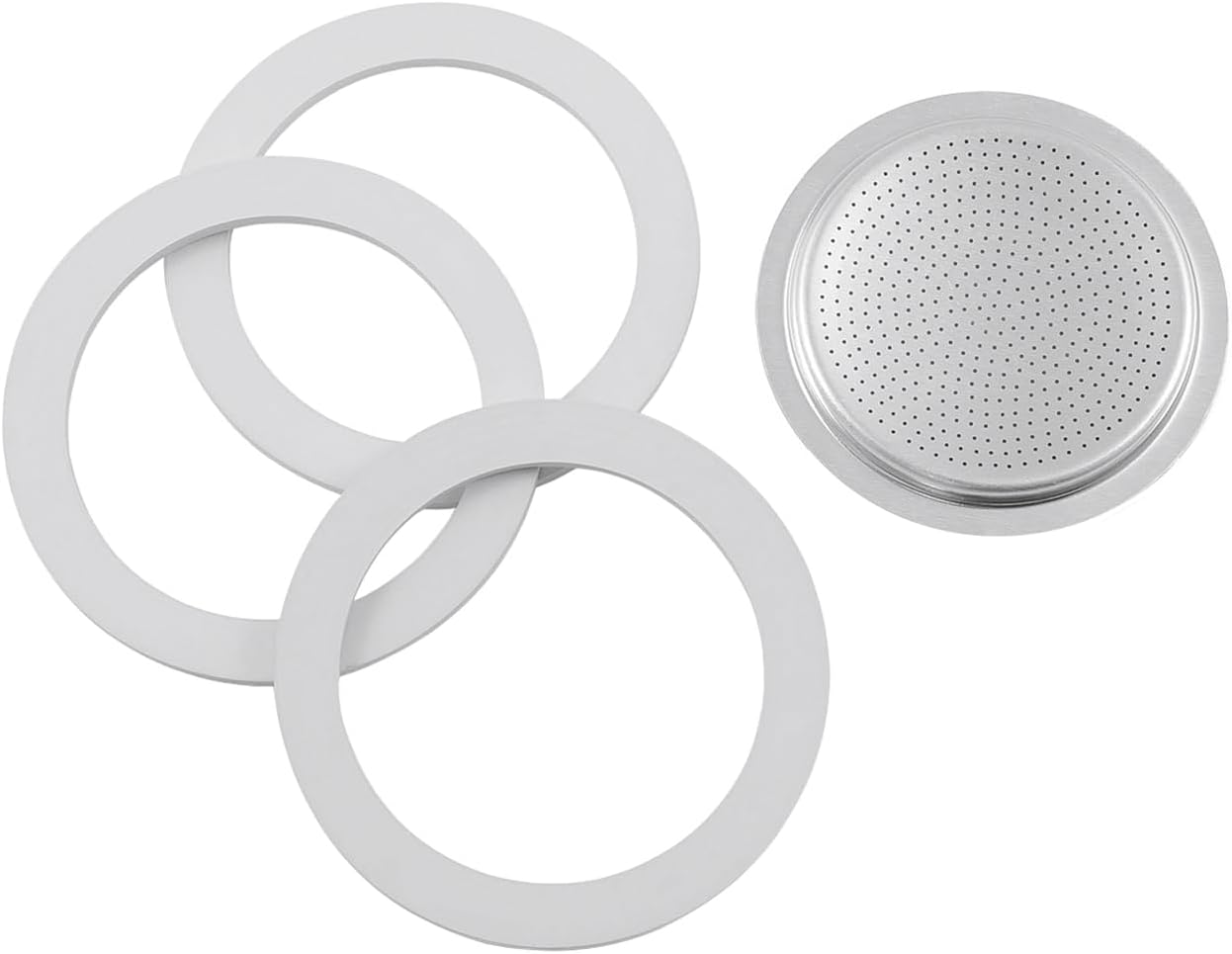Bialetti Replacement Gasket & Filter for 6 Cup Espresso Maker