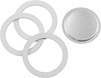 Vista 2 de Bialetti Replacement Gasket & Filter for 6 Cup Espresso Maker