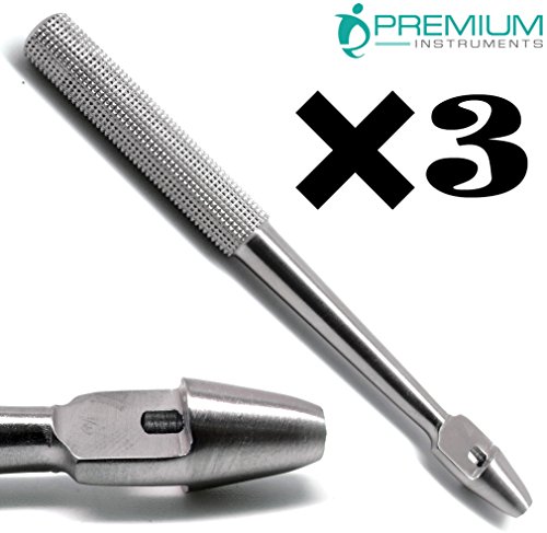 3× Dental Straight Tissue Punch 4mm Surgical Implant Stainless Steel Instruments