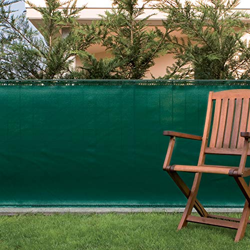 Tenax Coimbra, Rete Tessuta Ombreggiante Frangivista, 1,00X5 M, Verde, Schermatura Totale - 5