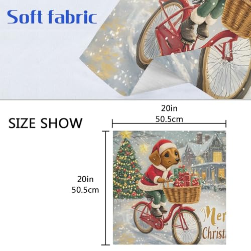 Servilletas de Tela Multicolor Set de 6 20x20 pulgadas miniatura 6