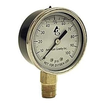 EILPG1002-4LNL Liquid Pressure Guage 100 LB