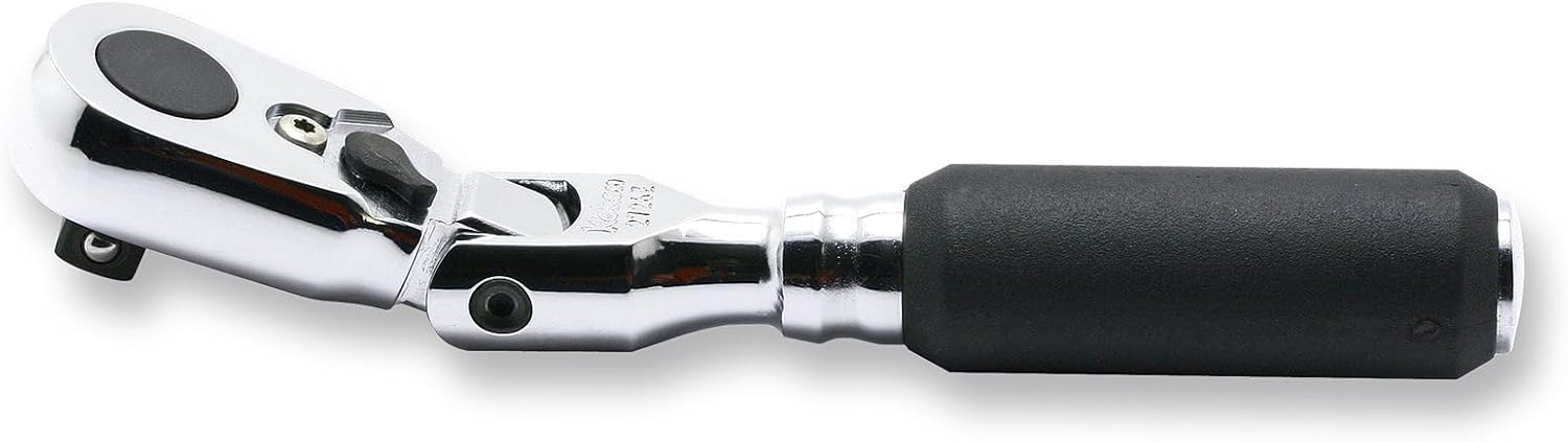 Ko-ken 2726Z-72T 1/4" Sq.Dr. Ratchet Handle 72 teeth Flexible Head Length 114mm Z-series