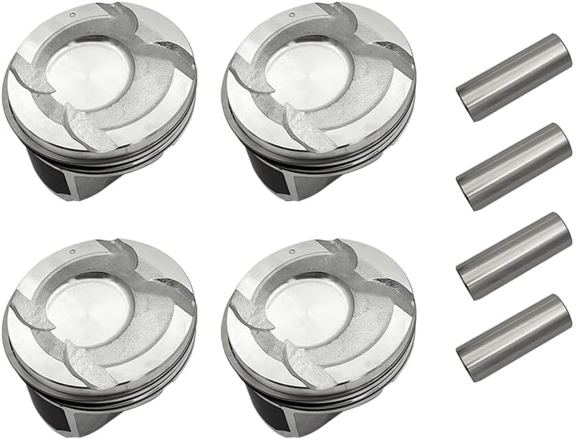 Engine Piston & Rings Kit Fit for Hyundai Accent for Veloster 2012-2017 for Kia Rio 2012-2017 Soul 1.6L DOHC 2014-2017, Replace 23041-2B600 23041-2B610 23041-2B620
