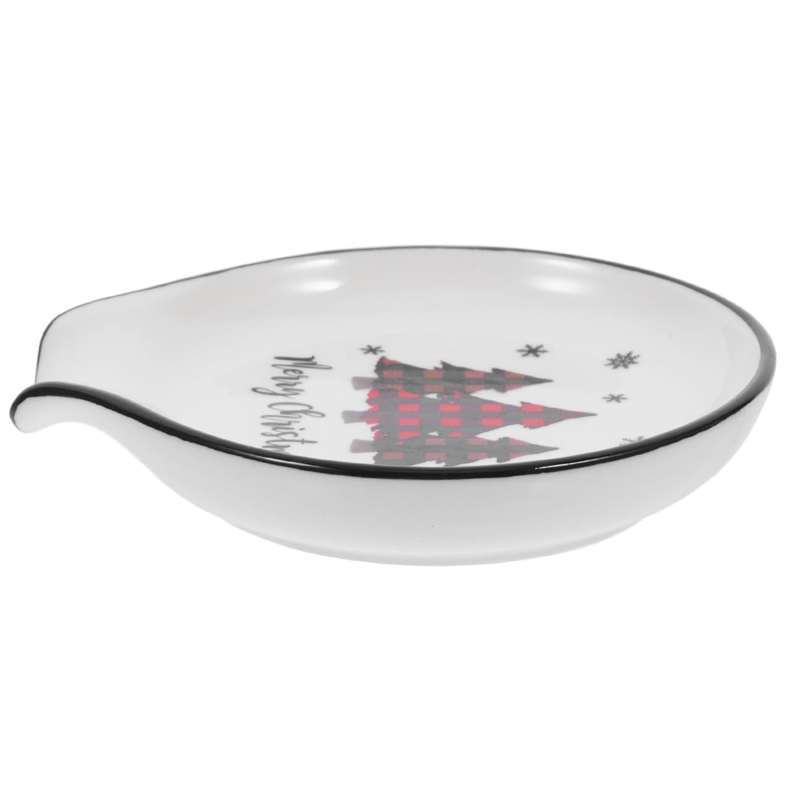 TOYANDONA 5 Piezas Reposacucharas de Cocina de Cerámica Patrón Árbol
