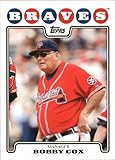 2008 Topps #69 Bobby Cox MG MLB Baseball Trading Card
