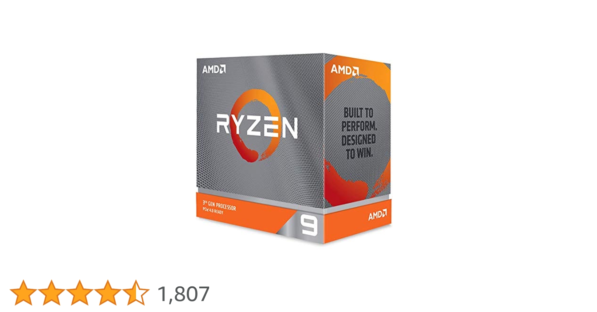 AMD Ryzen 9 3900XT 12-core, 24-Thread Unlocked Desktop