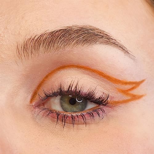 Image of Relove- Coloured Kohl Eyeliner- Orange | Highly Pigmented | Smooth and Creamy Formula |Kohl Eyeliner |Matte finish for glam looks | 1.2gm (Pack of 2)